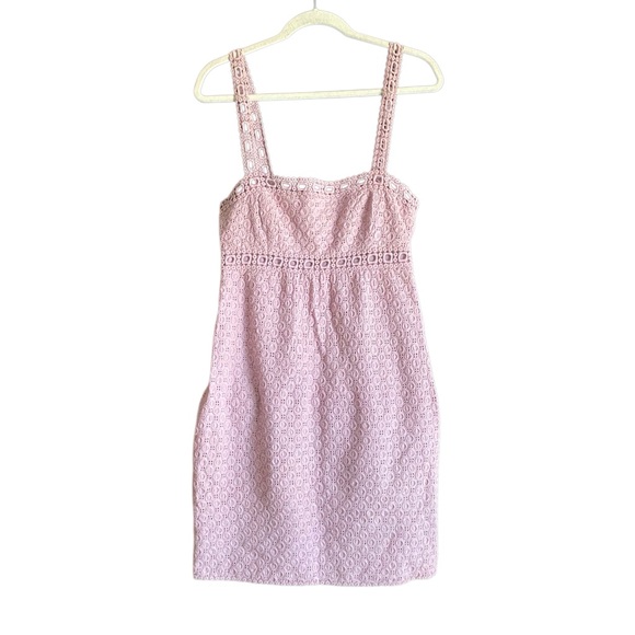 Max Studio Dresses & Skirts - Max Studio Lavender Sleeveless Crocheted Eyelet  Dress. Size Small.